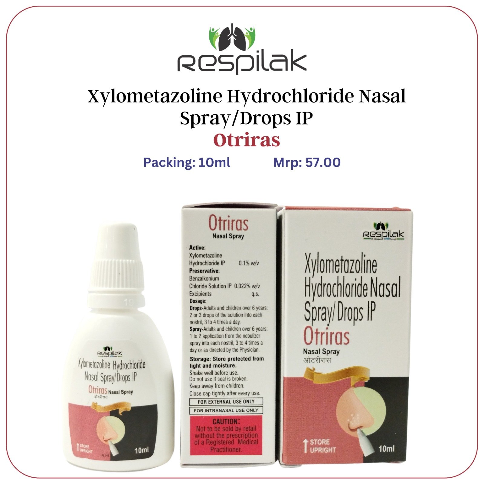 Otriras Nasal Spray