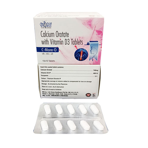 Calcium Orotate Vitamin D3 Tablet
