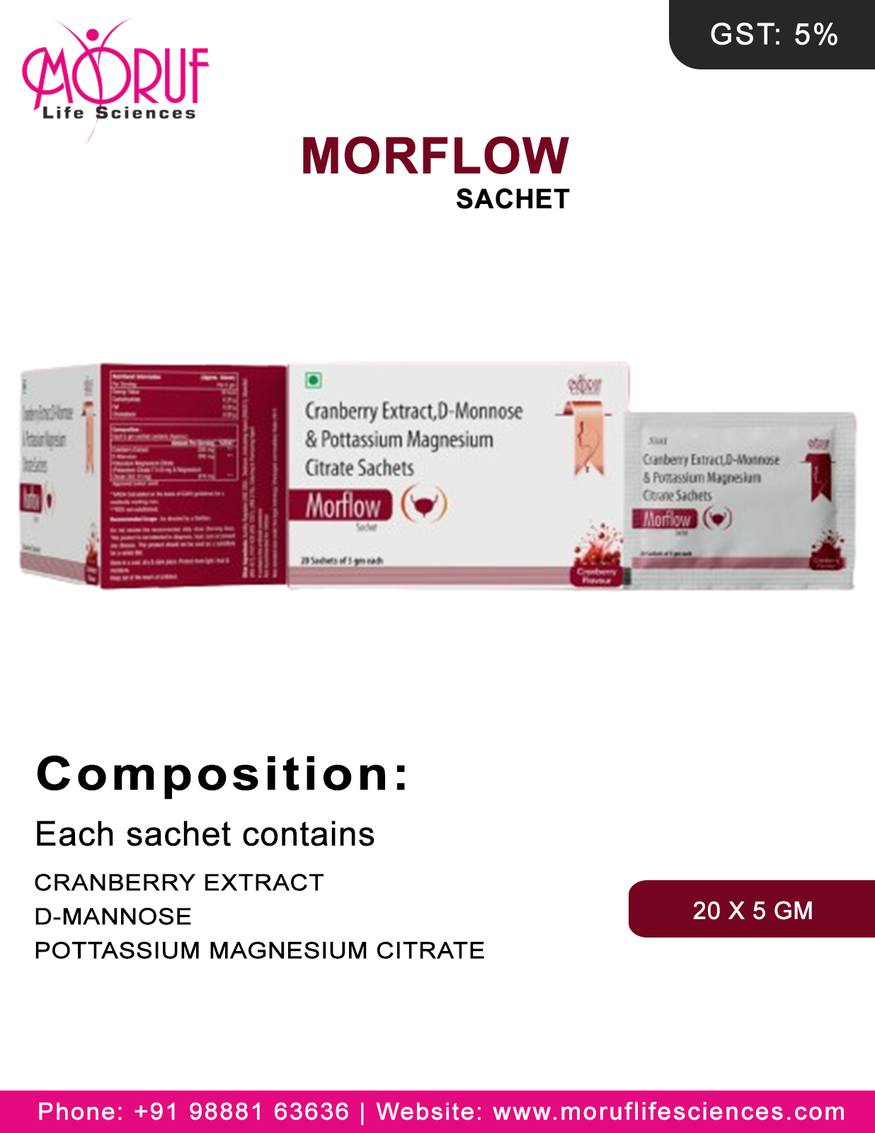 Morflow Sachet