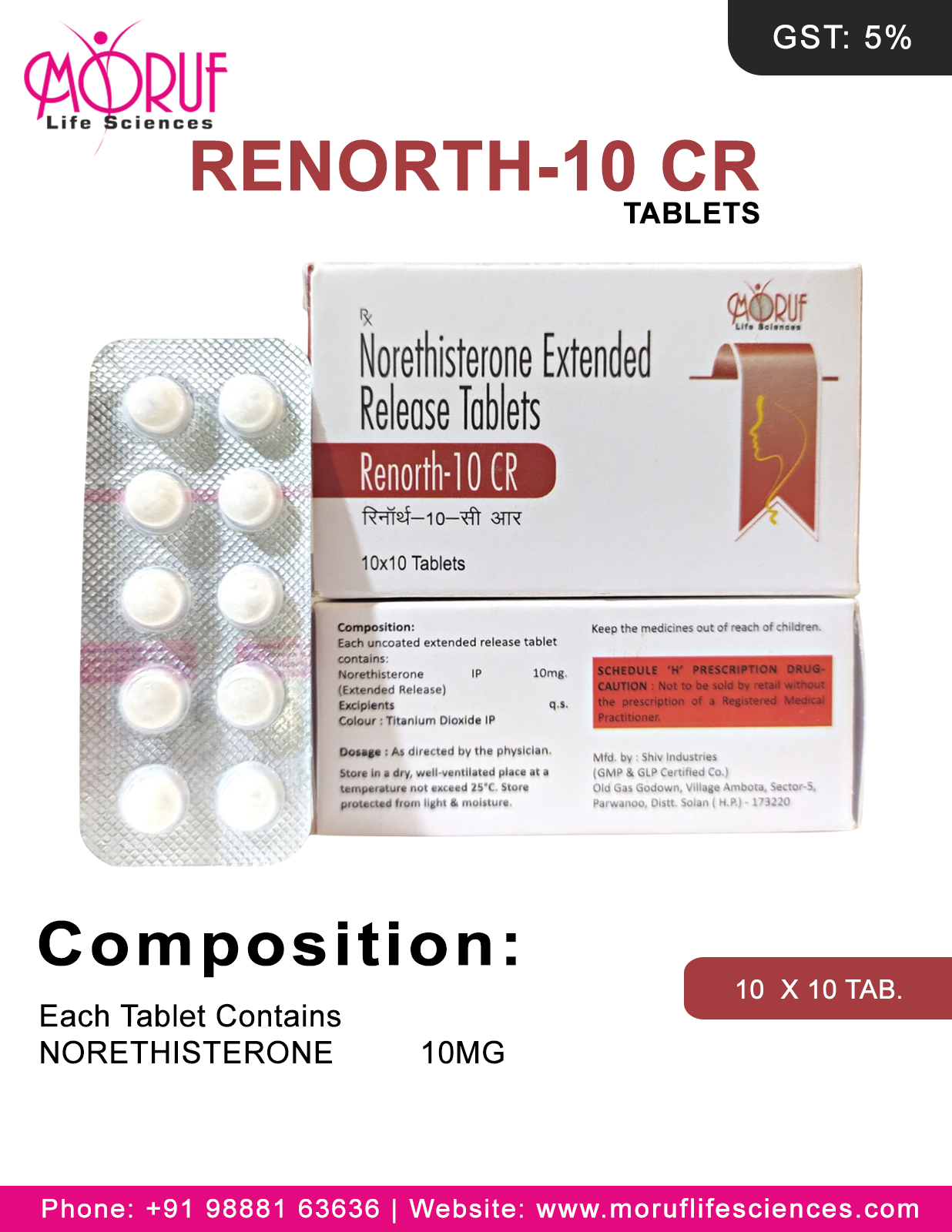 Renorth-10 mg