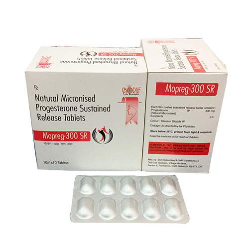 Natural Micronised Progesterone 300 mg Tablet