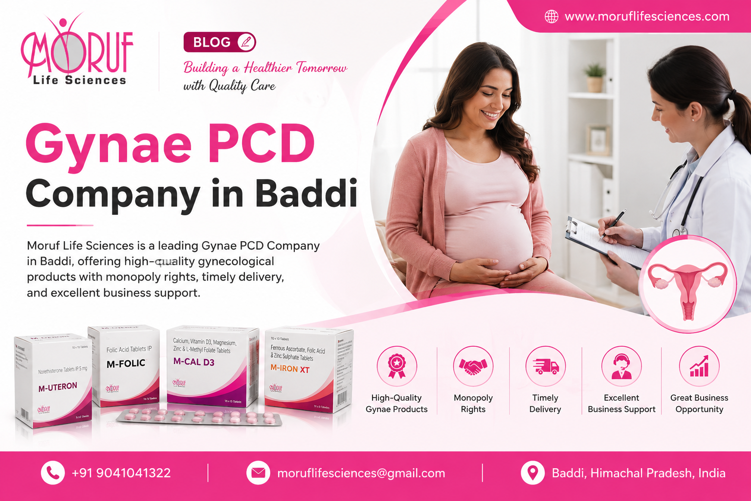 Gynae PCD Company in Baddi