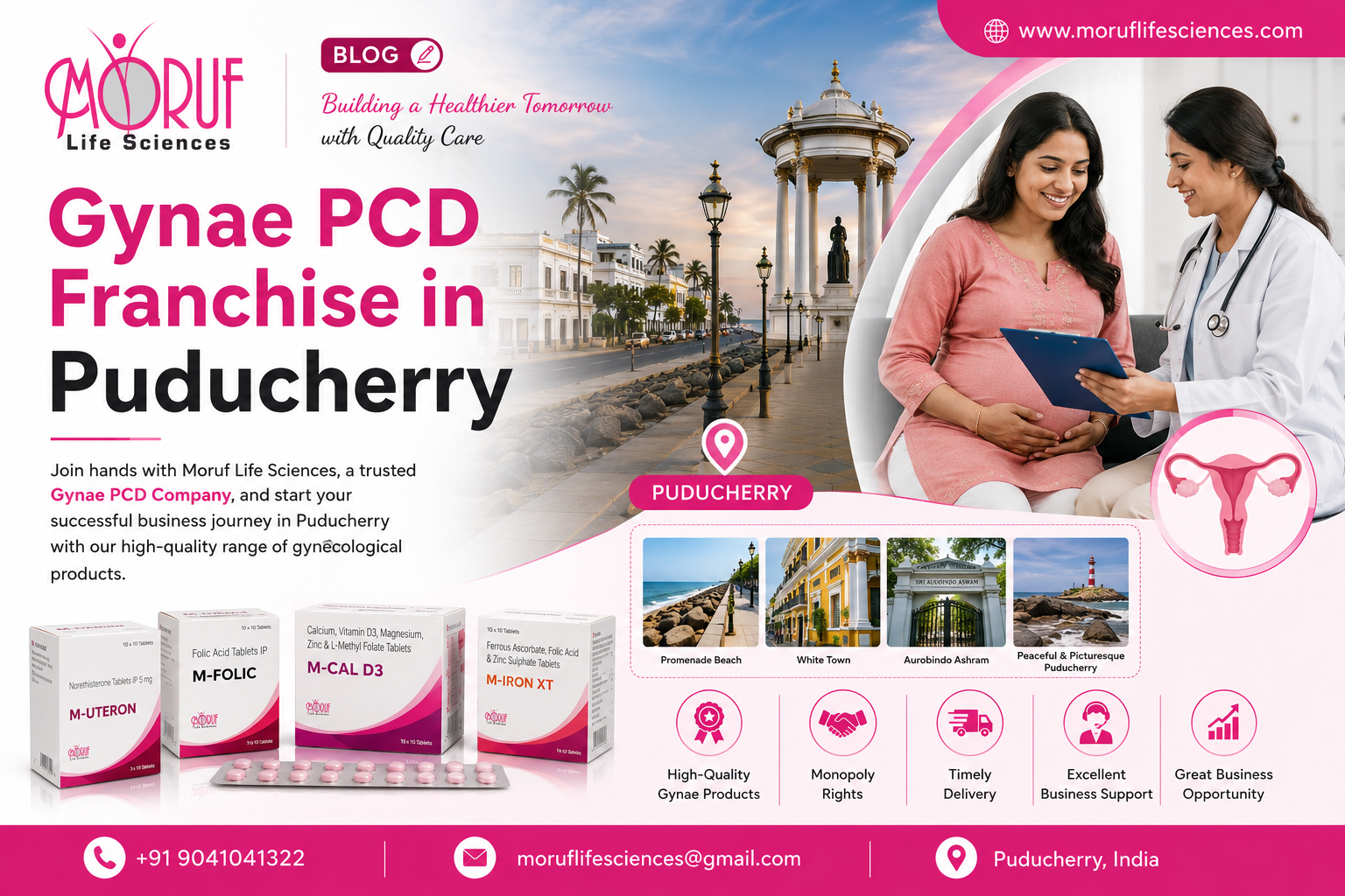 Gynae PCD Franchise in Puducherry