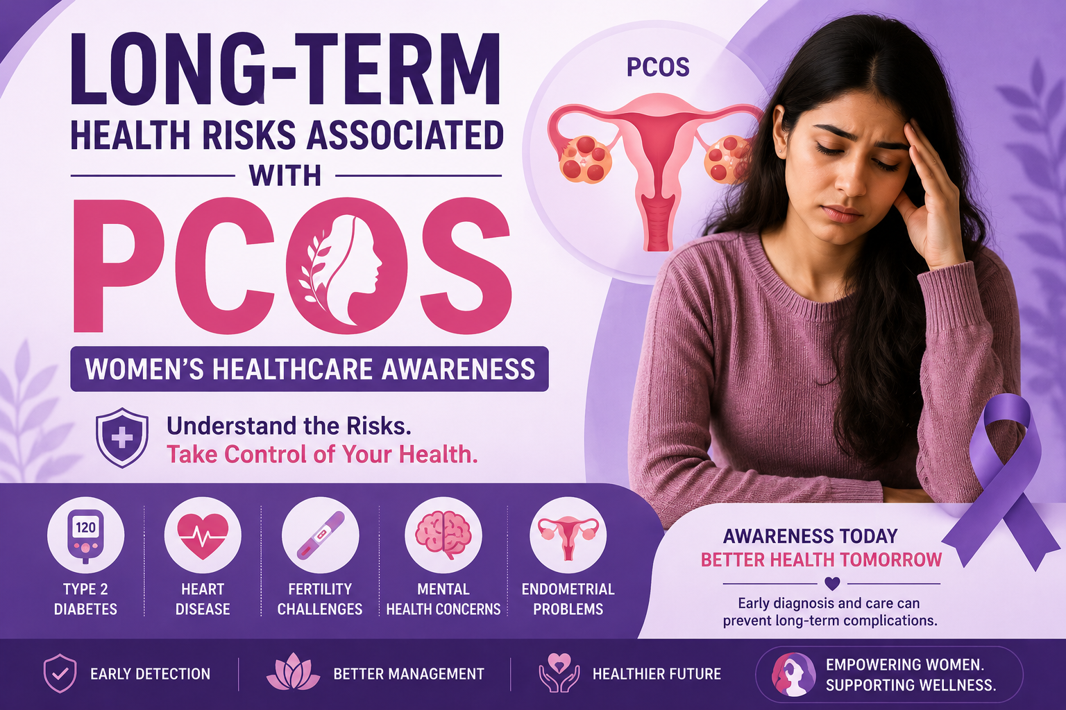Long-Term Health Risks Associated with PCOS: Women’s Healthcare Awareness