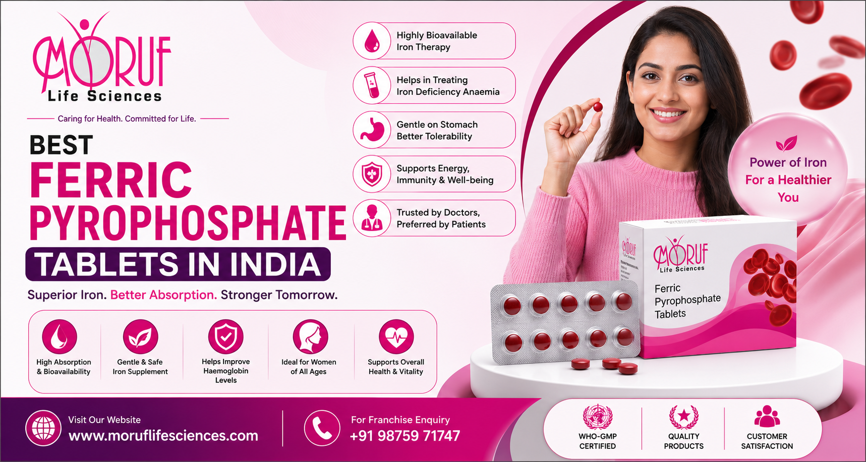 Best Ferric Pyrophosphate Tablets in India