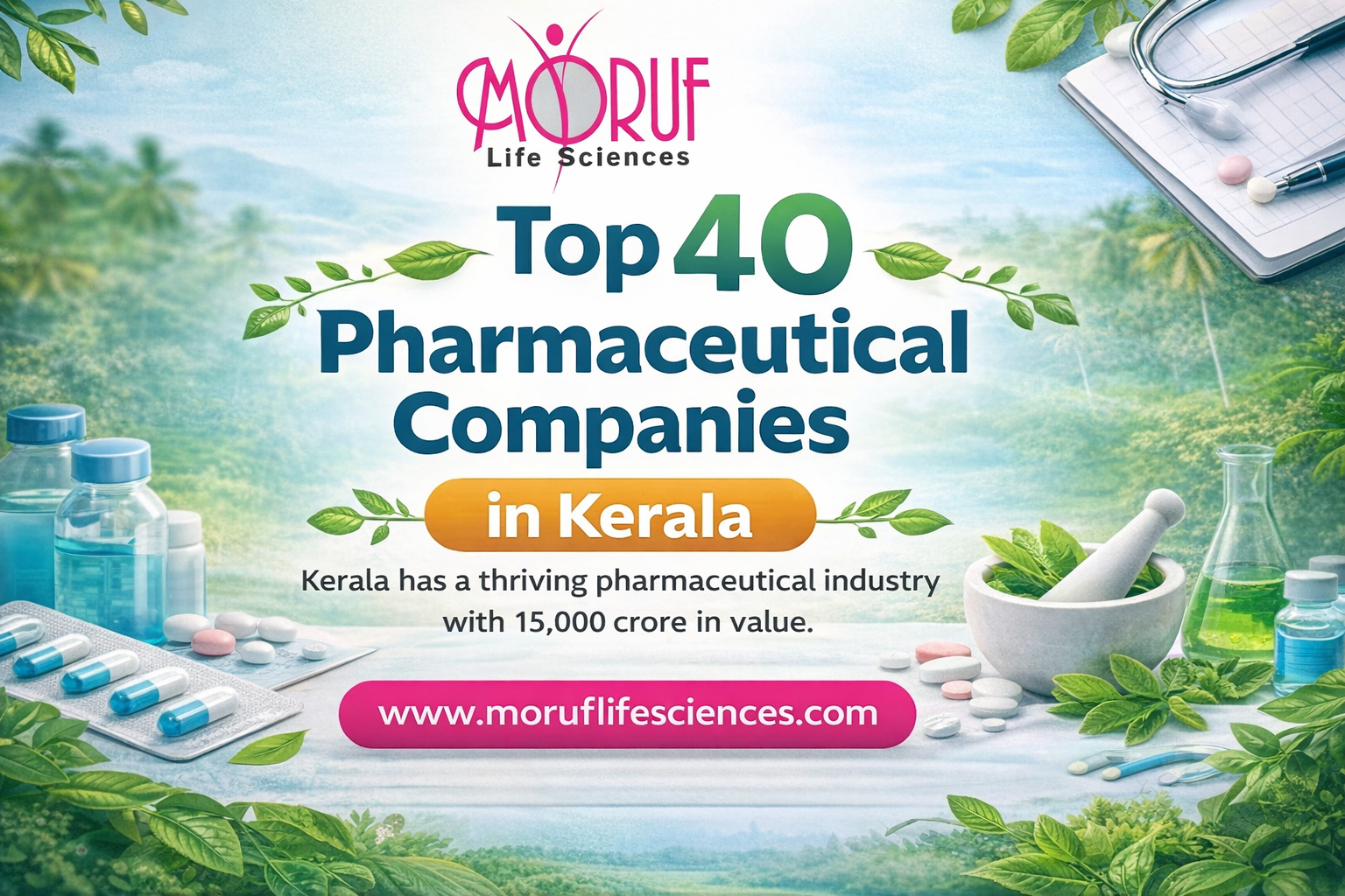 Top 40 Pharmaceutical Companies in Kerala