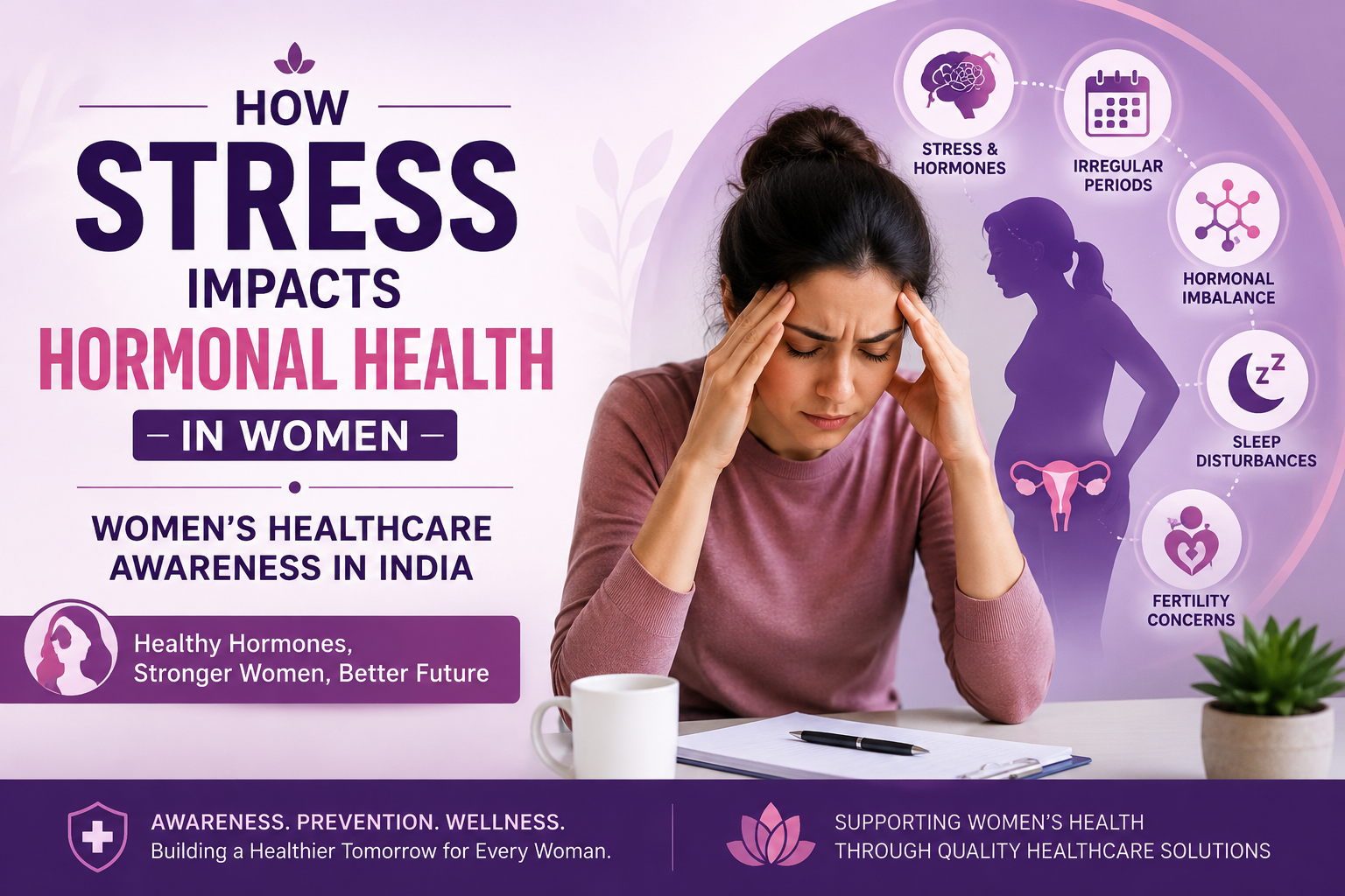 How Stress Impacts Hormonal Health - Women’s Healthcare Awareness in India
