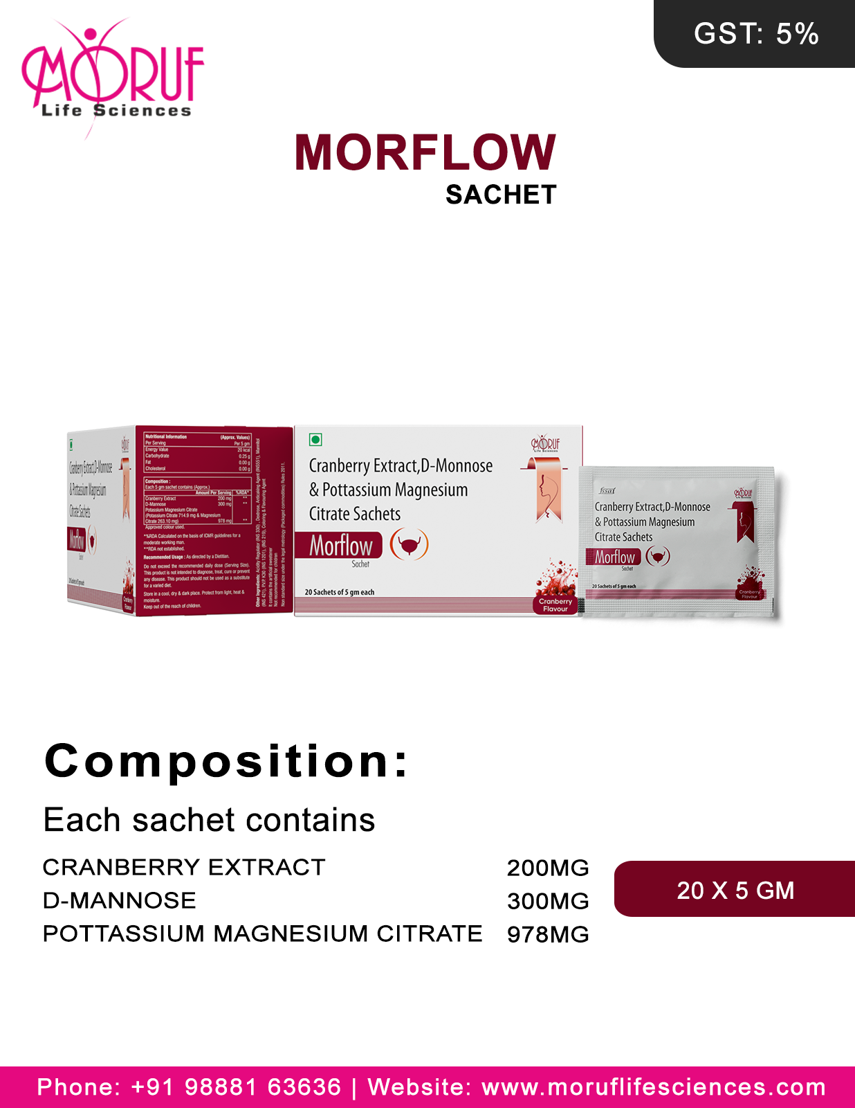 Morflow Sachet